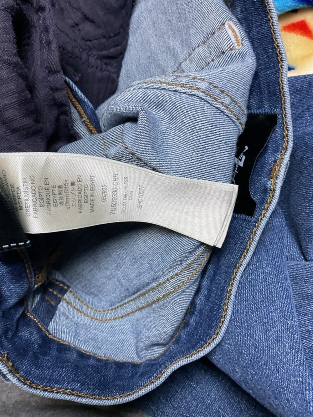 7 For All Mankind Women's Medium Blue Bootcut Jeans - Picture 8 of 8